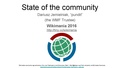 Wikimania 2016: State of the community (Antanana)