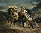 Η μάχη του Γκιαούρη και του Χασάν, 1827, Art Institute of Chicago