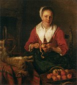 La Peleuse de pomme, 1655-1657 Musée du Louvre