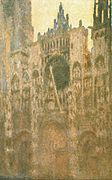Claude Monet, Cathédrale de Rouen, le portail, effet de matin, 1894.