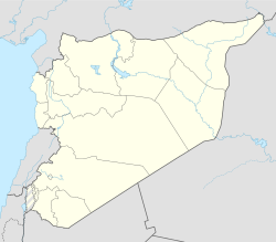 Al-Mukharram trên bản đồ Syria