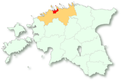 Location of タリン