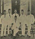 أعضاء الوفد فى جزيرة سيشل سنة 1922