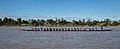 96 Thirty-five rowers on a long racing pirogue in Laos uploaded by Basile Morin, nominated by Basile Morin