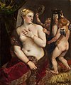 Venus del espejo, de Tiziano, 1555 (hay una copia de Rubens).