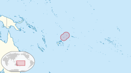Wallis e Futuna - Localizzazione