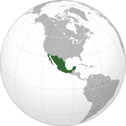 Location of Meksiko