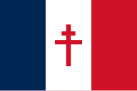 ? Vlag van de Vrije Fransen administratie van de Nieuwe Hebriden (1940-1944) [2]