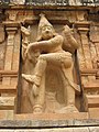 タンジャーヴールのブリハディーシュヴァラ寺の彫刻（守門神）