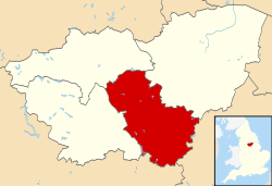 Rotherhamin sijainti Englannissa ja Etelä-Yorkshiressä.