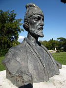 Rustaveli bust in Rome