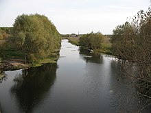 Byen Vovtjansk ved floden Vovtja (Ulvefloden)