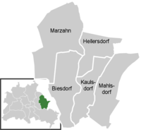 Mapa del districte de Marzahn-Hellersdorf