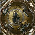 Cristo Pantocratore nella cupola della Chiesa della Martorana a Palermo.