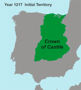 Geografische uitbreiding van Castilië