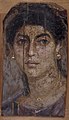 Портрет женщины на липовой доске. Британский музей