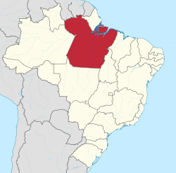 Situo de Parao en Brazilo.