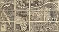 1507 yılında Martin Waldseemüller tarafından çizilmiş olan Universalis Cosmographia adlı duvar haritası. Haritada Amerika, Afrika, Avrupa, Asya'nın dışında Asya ile Amerika'yı ayıran Büyük Okyanus çizilmektedir. (Üreten: Martin Waldseemüller)