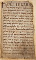Image 17The first page of Beowulf (from Medieval literature)