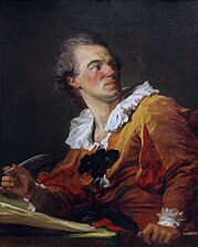 Inspiració, de Jean-Honoré Fragonard (1789)
