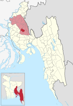 Location of Laksam