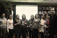 Учасники Вікімарафону в Київській обласній бібліотеці для юнацтва