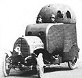 A pre World War I armoured car