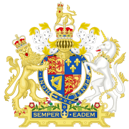 Grb Velike Britanije od 1707 do 1714