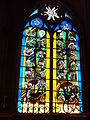 Cathédrale de Nevers : vitraux modernes 1