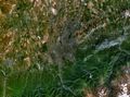 تصویر ماهواره لندست از آلماتی