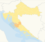 situs Iaderae in Croatia