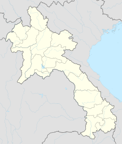 В'єнтьян. Карта розташування: Лаос