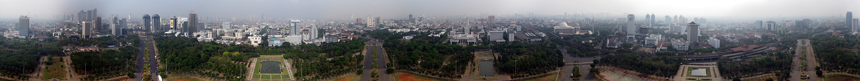 Jakartai panorámakép