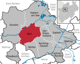Marl – Mappa