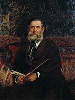 Ալեքսեյ Պետրովիչ Բոգոլիուբովի դիմանկարը, նկարիչ՝ Իլյա Ռեպին, 1876