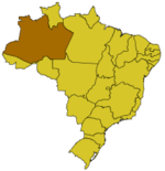 Localização do Amazonas