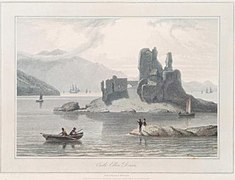 Grad Eilen Donan - slika Williama Daniella - 1818