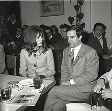 Трюффо и Франсуаза Дорлеак в Израеле, 1963