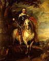 Equestrian portrait of Francisco de Moncada. Anthony van Dyck.