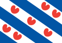 Vlagge Provinsje Fryslân Perveensie Frieslaand