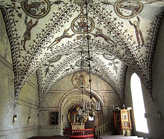 Interior sing ngadhep altar
