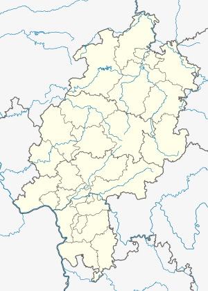 Бад-Гомбург. Карта розташування: Гессен