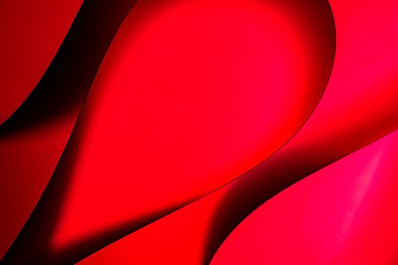 red abstract composition,