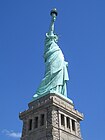 The Statue of Liberty,(Tượng Nữ thần Tự do, cảng New York, Mỹ, c.1886)