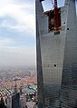 在建的环球金融中心 Shanghai World Financial Center under construction