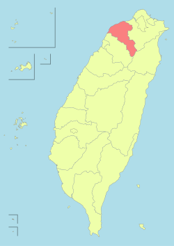 Location of Bandaraya Taoyuan
