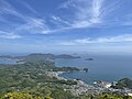 周防大島・嵩山の展望テラスからの眺め(240520)