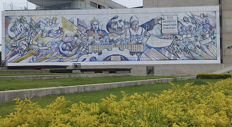 File:Mural del edificio "Jorge Basadre Grohmann" de la UNMSM.jpg