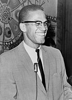 Malcolm X en marzo de 1964