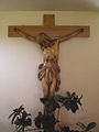 Crucifix in chapel